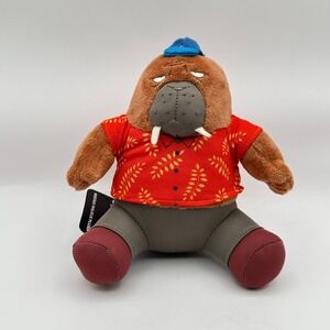 Odd Taxi Walrus Odokawa Hiroshi Kawaii Anime Soft Plush Stuffed Toy Lootcrate